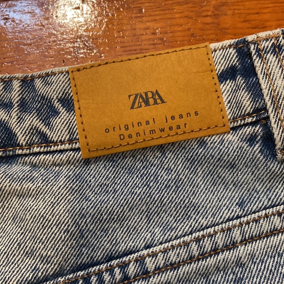 Zara Button Jean Skirt - Picture 4 of 6